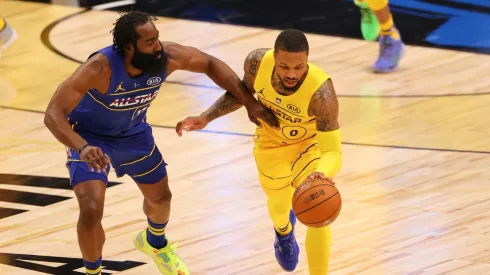 James Harden and Damian Lillard
