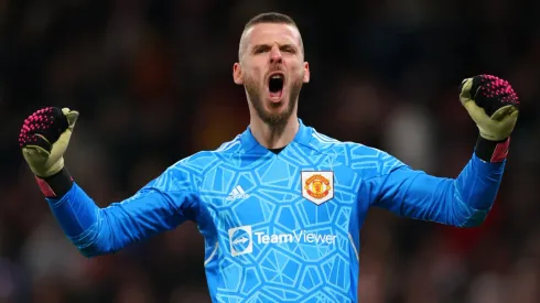 David de Gea with Manchester United