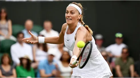 Petra Kvitova of Czech Republic