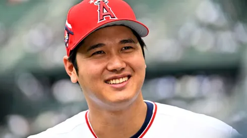 Ohtani during the 2023 All-Stars Workout
