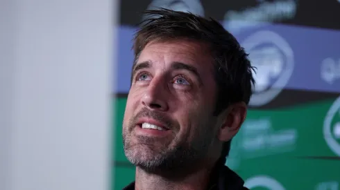 Aaron Rodgers quarterback of the New York Jets