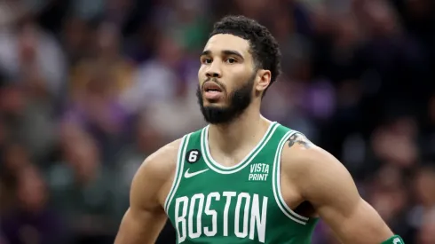 Jayson Tatum of the Boston Celtics