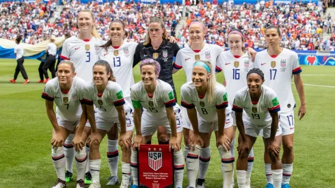 The United States Women's National Team during the 2019 FIFA Women's World Cup.
