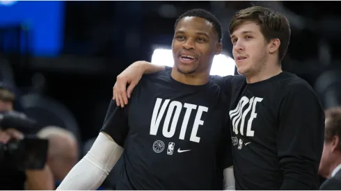 Russell Westbrook and Austin Reaves