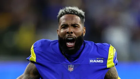 Odell Beckham Jr with the Los Angeles Rams