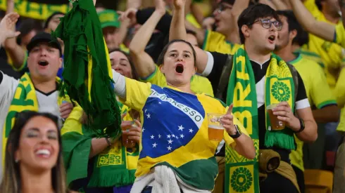 Women's World Cup fans at France vs Brazil
