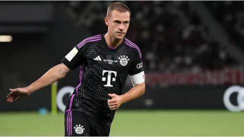 Joshua Kimmich of Bayern Muenchen