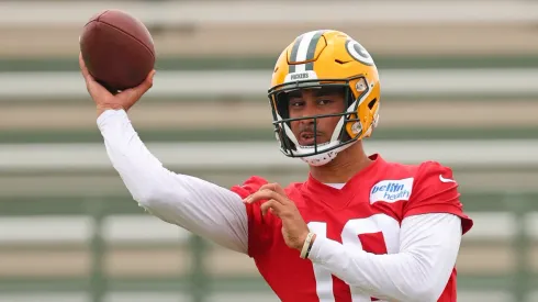 Jordan Love quarterback of the Green Bay Packers