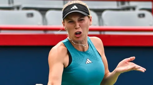 Wozniacki returned to tennis after three years