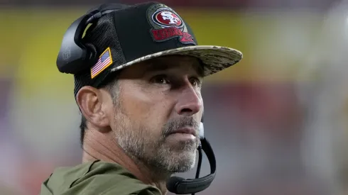 Kyle Shanahan head coach of the San Francisco 49ers
