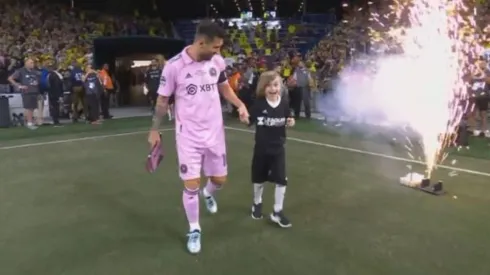 Amazing story of boy who walked on field of Leagues Cup final with Lionel Messi