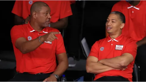 Doc Rivers and Tyronn Lue
