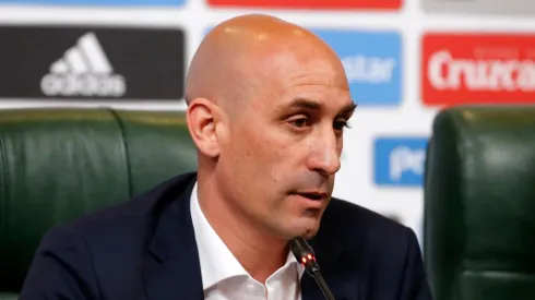 Luis Rubiales president of the Spanish Football Federation