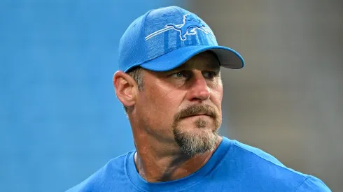 Dan Campbell head coach of the Detroit Lions
