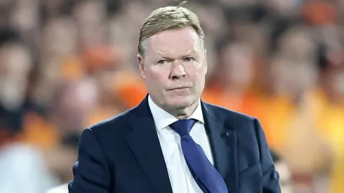 Netherlands' Ronald Koeman