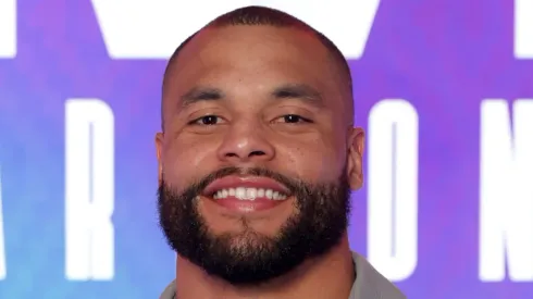 Dak Prescott quarterback of the Dallas Cowboys