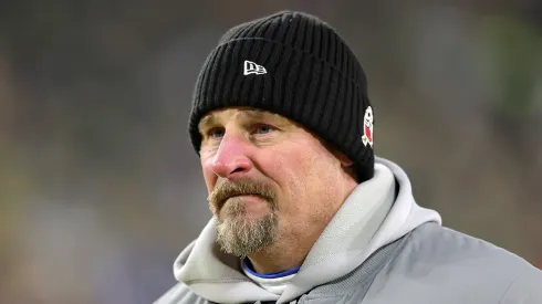 Dan Campbell head coach of the Detroit Lions
