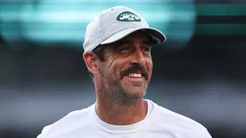 Aaron Rodgers quarterback of the New York Jets
