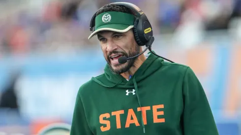 Jay Norvell head coach of Colorado State
