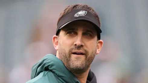 Nick Sirianni head coach of the Philadelphia Eagles