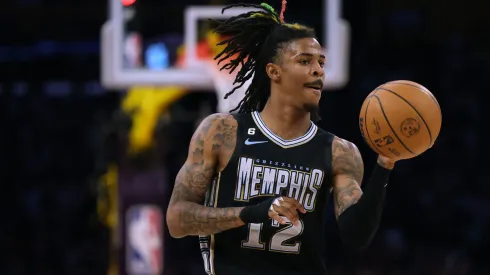 Ja Morant #12 of the Memphis Grizzlies