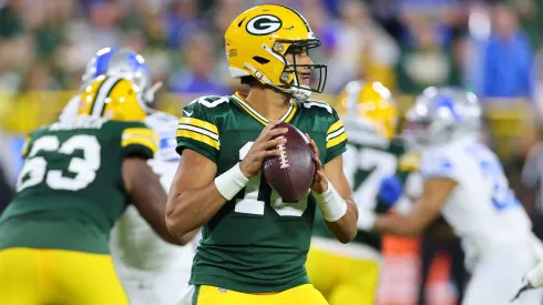 Jordan Love #10 of the Green Bay Packers