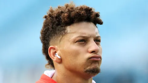 Patrick Mahomes quarterback of the Kansas City Chiefs
