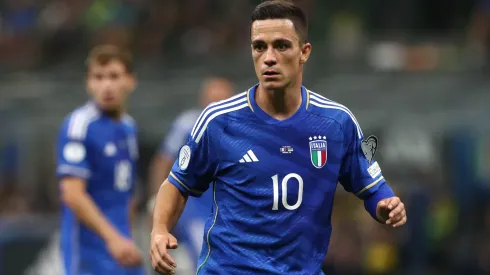 Giacomo Raspadori of Italy