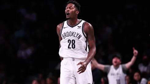 Dorian Finney-Smith #28 of the Brooklyn Nets