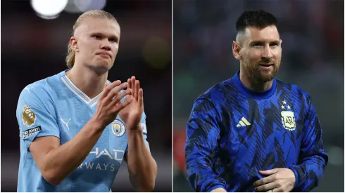 Haaland and Messi