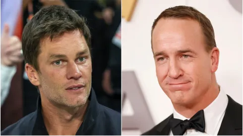 Tom Brady and Peyton Manning
