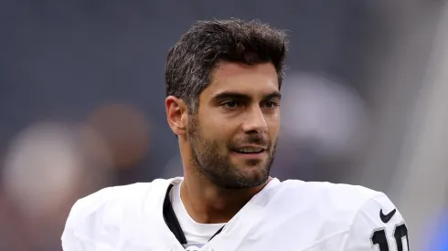 Jimmy Garoppolo won't be the starter for the Raiders (Getty Images)
