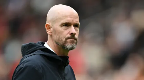 Manchester United coach Erik ten Hag
