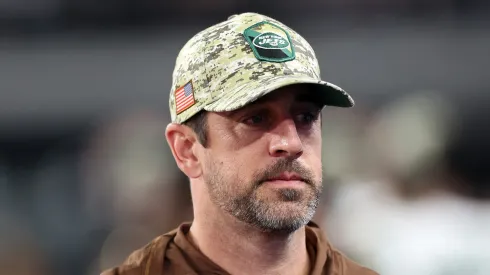 Aaron Rodgers, quarterback of the New York Jets
