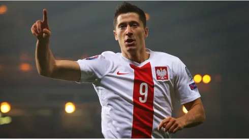 Robert Lewandowski of Poland
