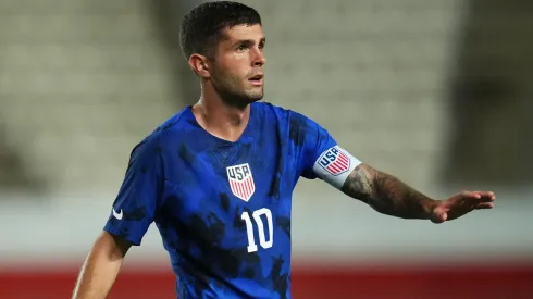 Christian Pulisic playing for the USMNT
