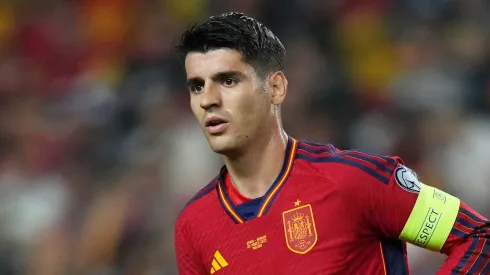 Alvaro Morata of Spain
