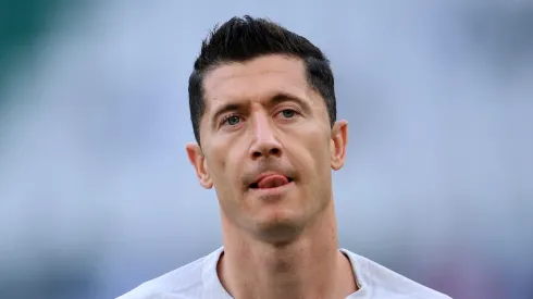Robert Lewandowski z Polski