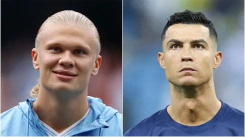Erling Haaland and Cristiano Ronaldo