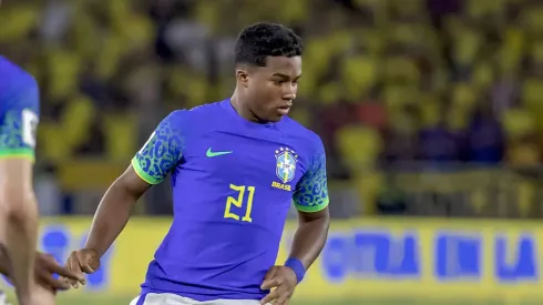 Endrick in WCQ with Brazil.