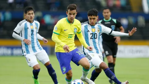 Brazil and Argentina during the South American U-17 Championship in 2023
