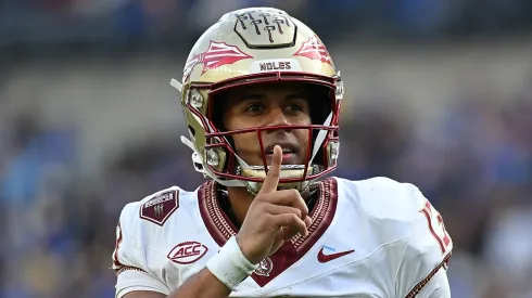 Jordan Travis quarterback of Florida State