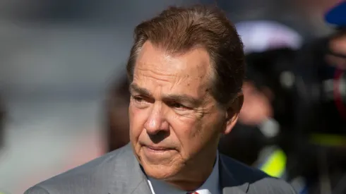 Nick Saban head coach of Alabama