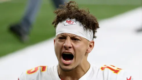 Patrick Mahomes quarterback of the Kansas City Chiefs
