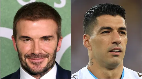 David Beckham and Luis Suarez