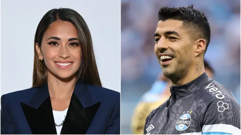 Antonela Roccuzzo and Luis Suarez
