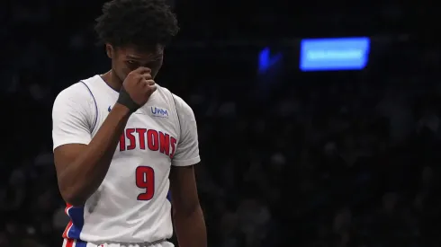 Detroit Pistons 27 games without a wing. 
