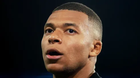 Kylian Mbappe with PSG