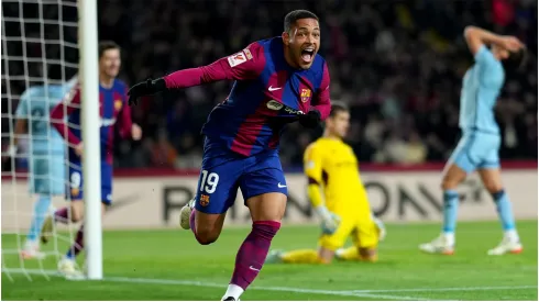 Vitor Roque of FC Barcelona