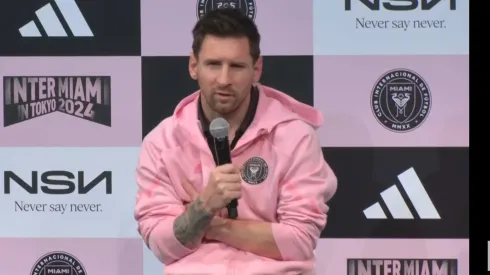 Lionel Messi in Japan
